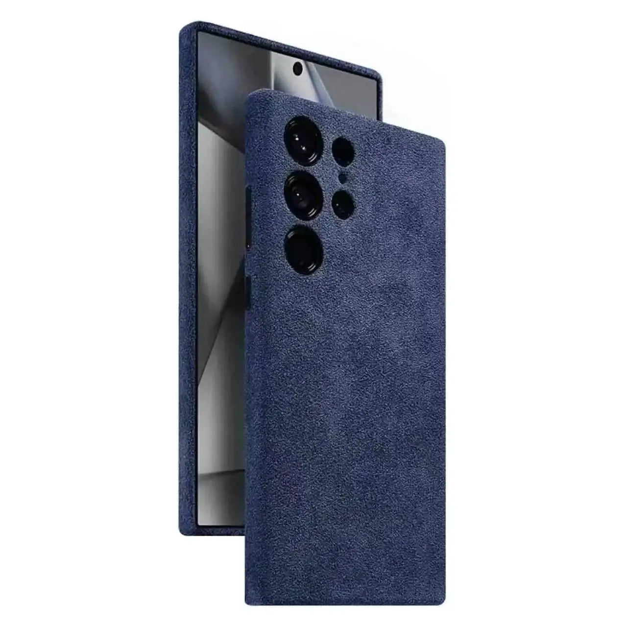 Etui en cuir alcantara pour Samsung S26