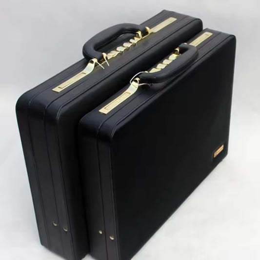 Sac Messager en Cuir Noir pour Homme d'Affaires