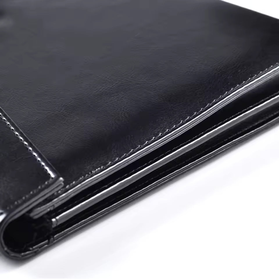 Porte-Documents Sécurisé à Cadenas & Mot de Passe en Cuir