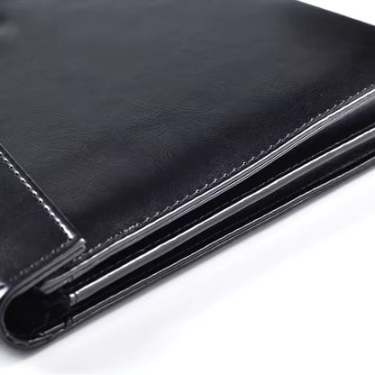 Porte-Documents Sécurisé à Cadenas & Mot de Passe en Cuir