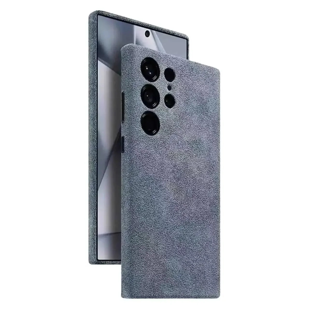 Etui en cuir alcantara pour Samsung S26
