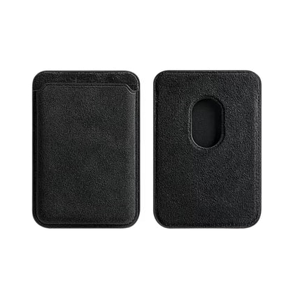 Portefeuille Magnétique MagSafe en Cuir Alcantara pour iPhone