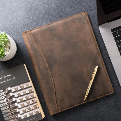 Padfolio Exécutif en Cuir Pleine Fleur